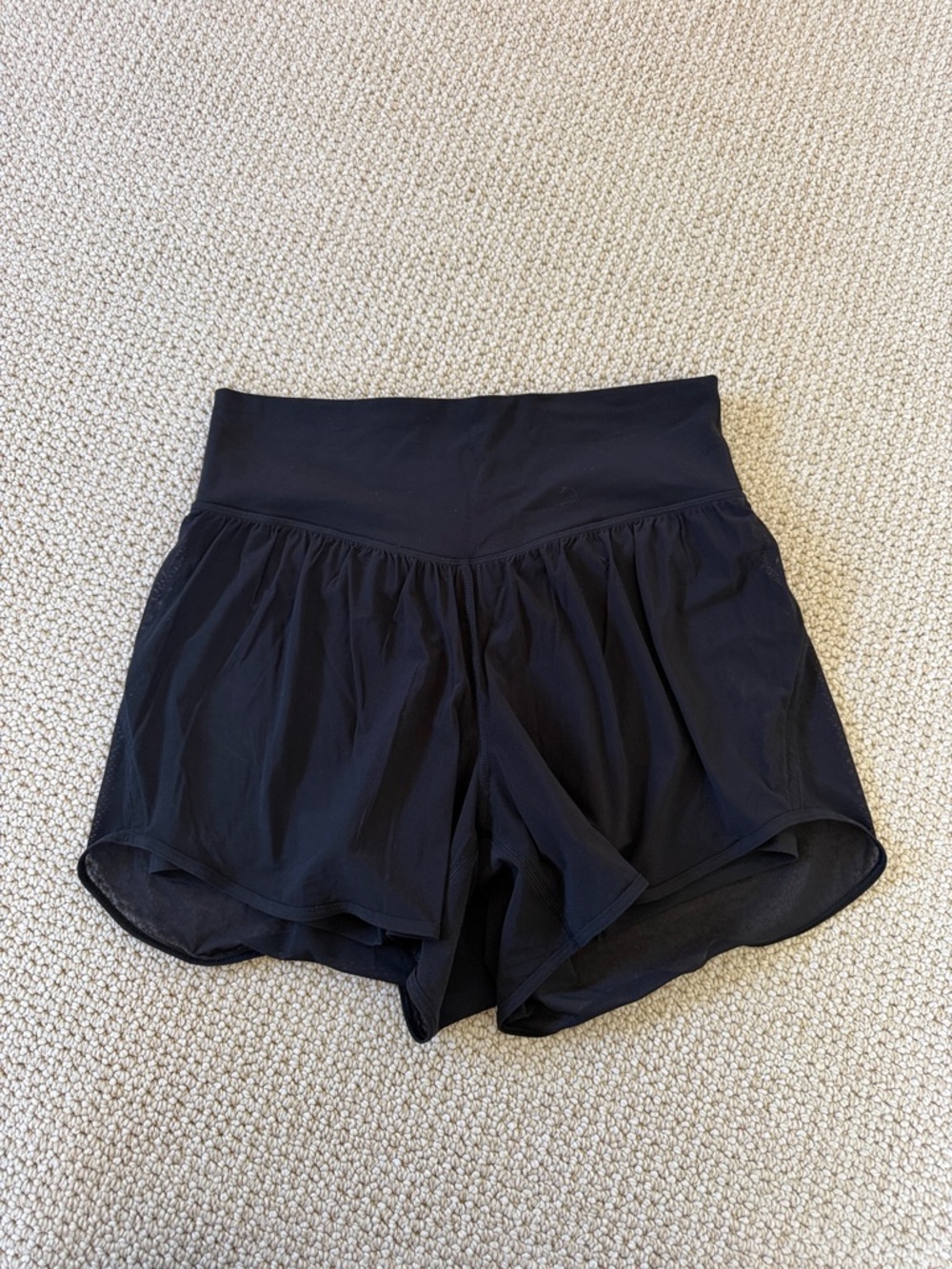 lululemon athletica Black Flow Athletic Shorts